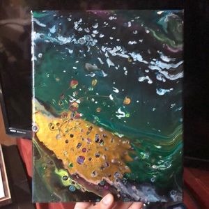 An original piece made by me. Fluid art